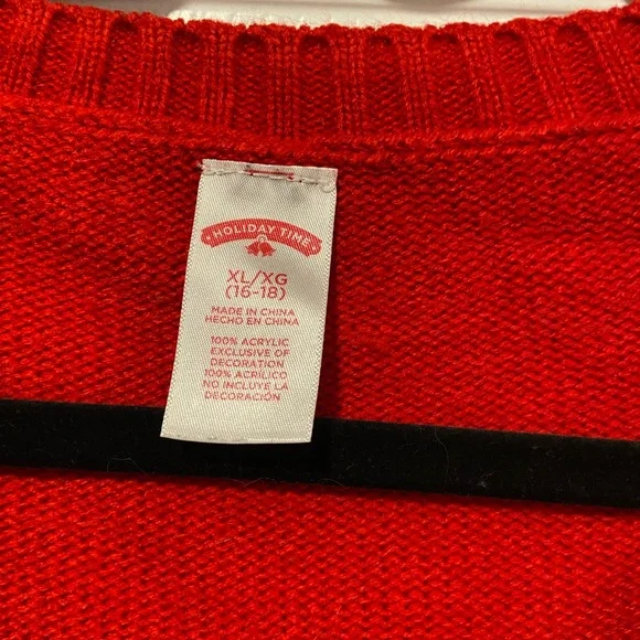 Holiday Time Size XL Toy Soldier Crew Neck Embellished Christmas Ugly Sweater - Picture 8 of 8